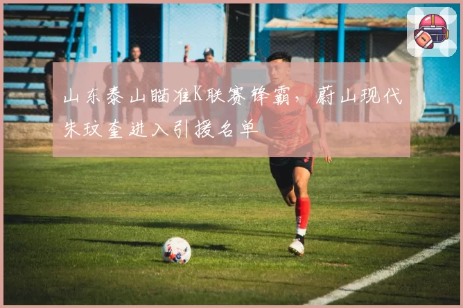 山东泰山瞄准K联赛锋霸，蔚山现代朱玟奎进入引援名单